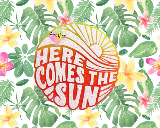 Here Comes The Sun Blinged Car Freshie