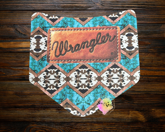 Aztec Wrangler Pocket Cardstock Car Freshie (Style 11)