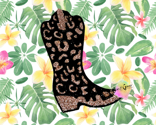 Western Boot Blinged Car Freshie