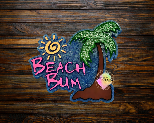 Beach Bum Blinged Car Freshie