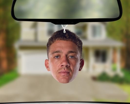 Big Head - Kurt Donoghoe Car Air Freshener