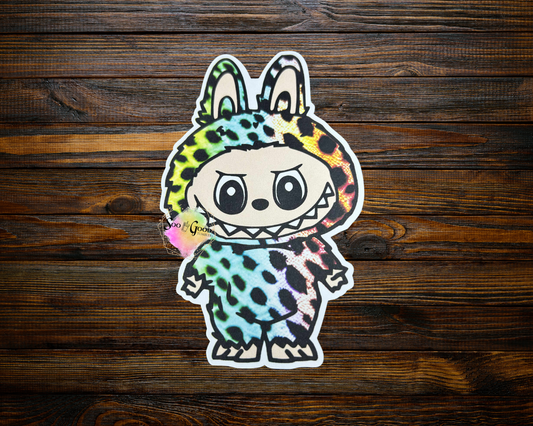 Standing Labubu Cardstock Car Freshie (Style 6)