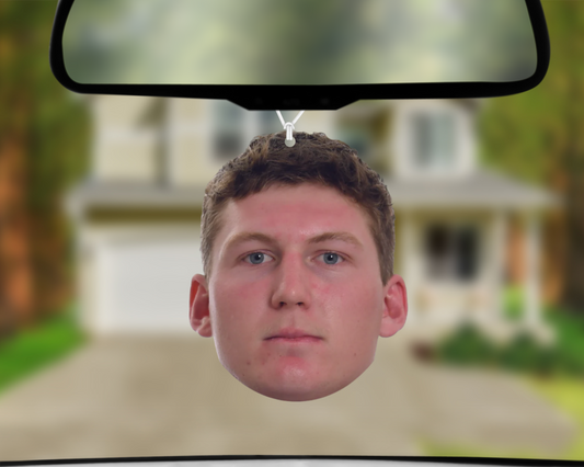 Big Head - Jaylan De Groot Car Air Freshener