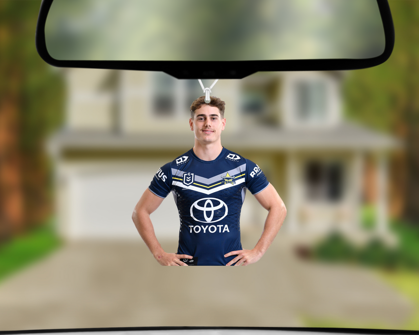 Team Photo - Thomas Duffy Car Air Freshener