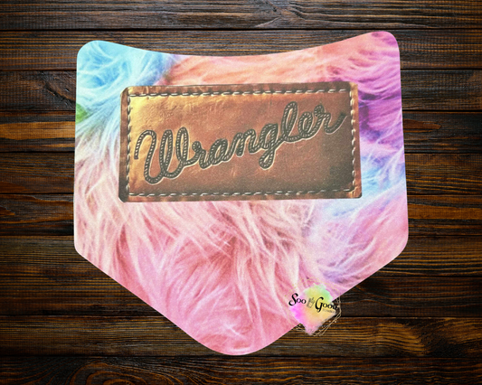 Fur Wrangler Pocket Cardstock Car Freshie (Style 5)