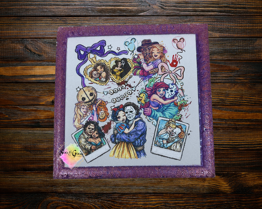 Nightmare Princess Polaroids Car Air Freshener (French Vanilla Scent)