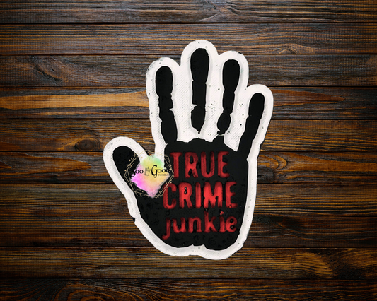 True Crime Junkie Car Air Freshener (Snow Fairies Scent)