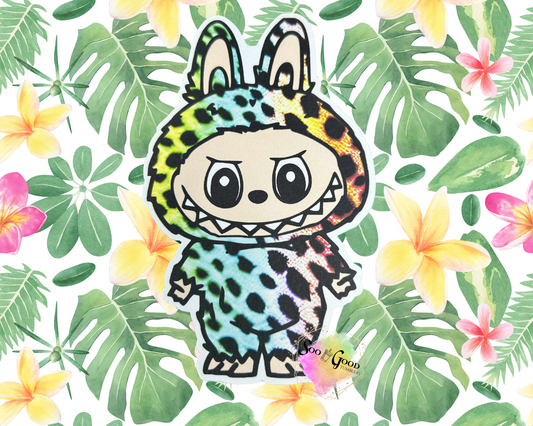 Standing Labubu (Style 6) Cardstock Car Freshie