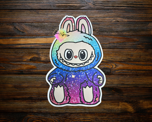 Sitting Labubu Cardstock Car Freshie (Style 6)