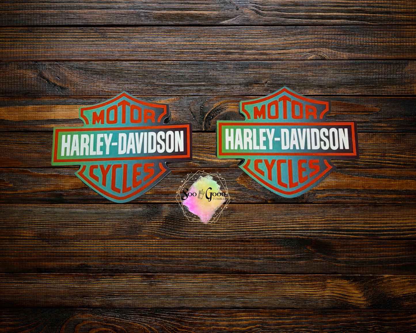 Harley Davidson Cardstock Car Vents Freshie (Style 1)