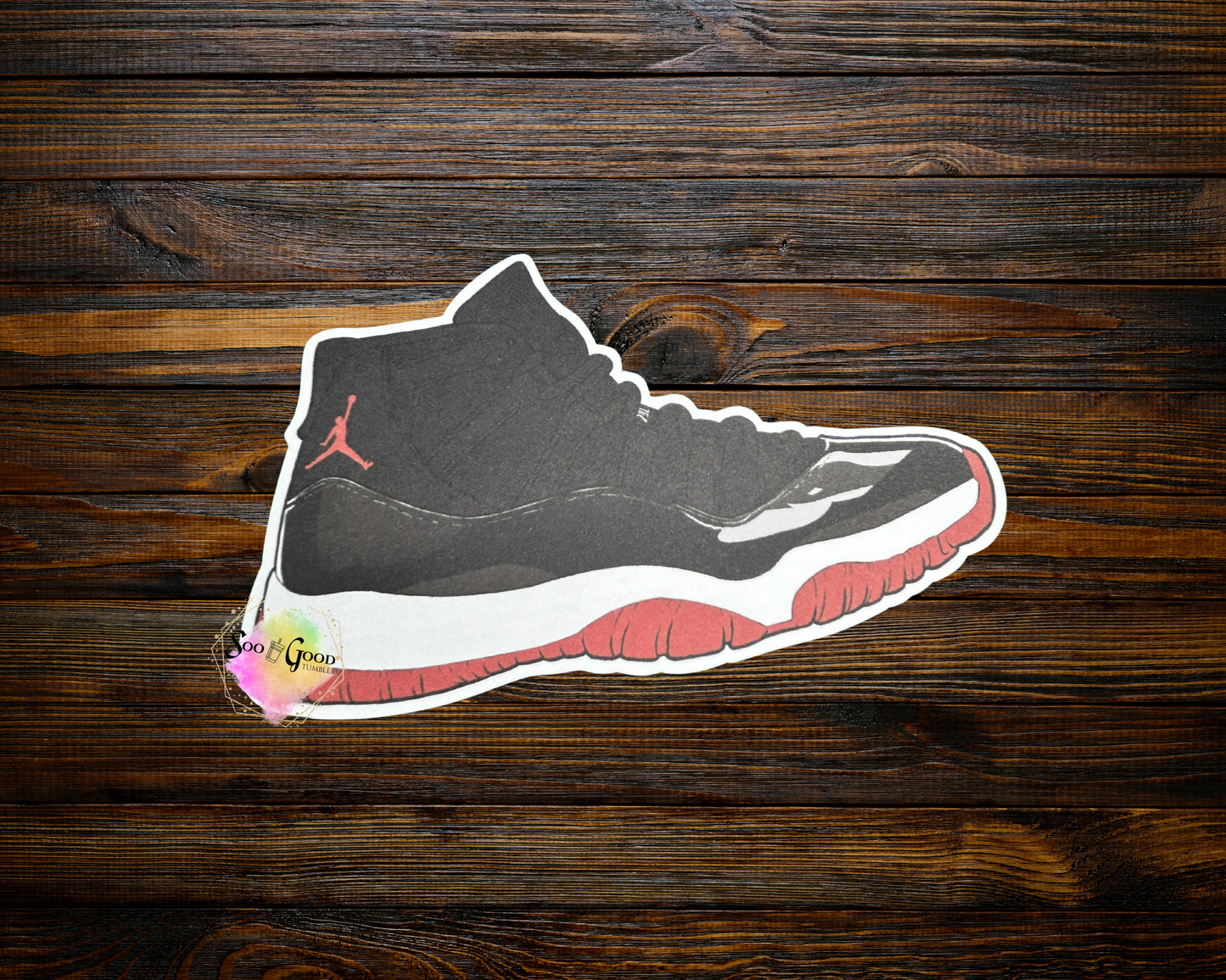 Nike Air Jordan Shoe Cardstock Car Freshie (Style 8)