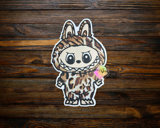 Standing Labubu Cardstock Car Freshie (Style 7)