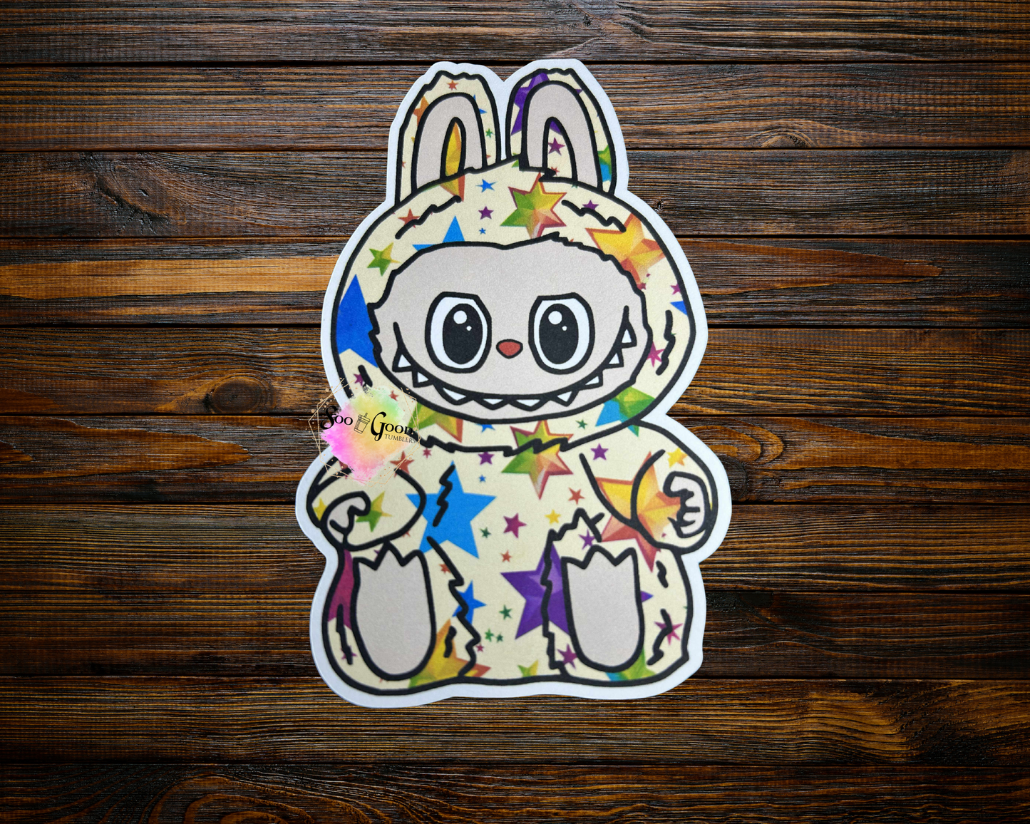 Sitting Labubu Cardstock Car Freshie (Style 7)