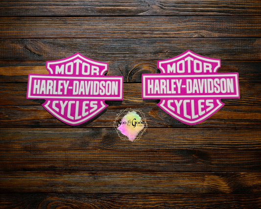 Harley Davidson Cardstock Car Vents Freshie (Style 5)