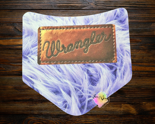 Fur Wrangler Pocket Cardstock Car Freshie (Style 6)