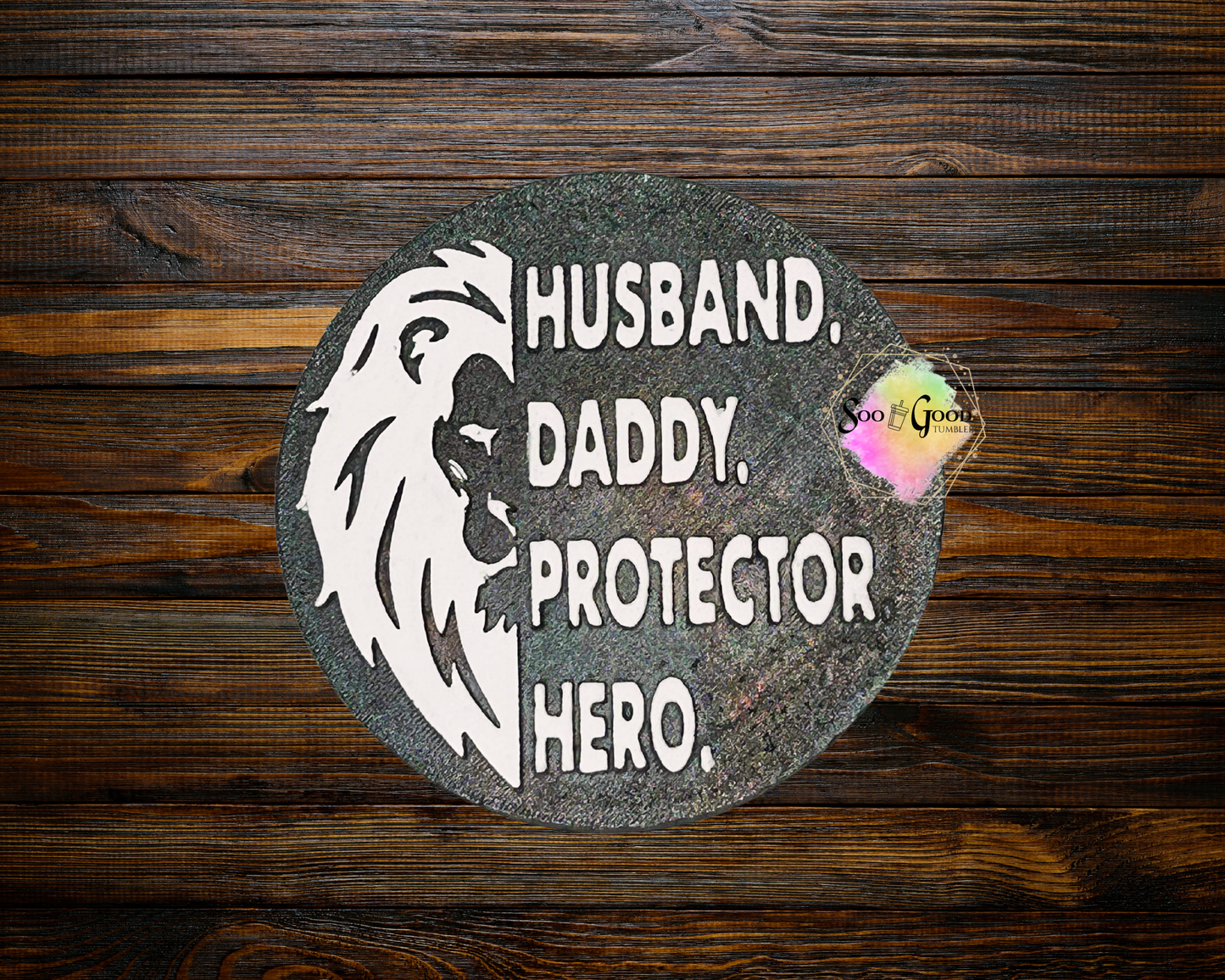 Husband, Daddy, Protector, Hero Blinged Car Freshie