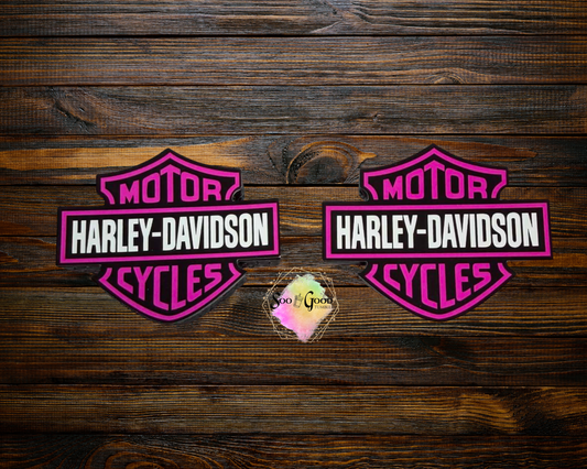 Harley Davidson Cardstock Car Vents Freshie (Style 2)