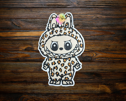 Standing Labubu Cardstock Car Freshie (Style 8)