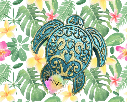 Sea Turtle Blinged Car Freshie