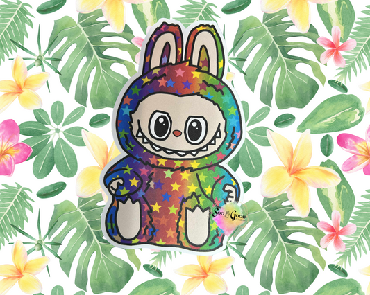 Sitting Labubu (Style 8) Cardstock Car Freshie