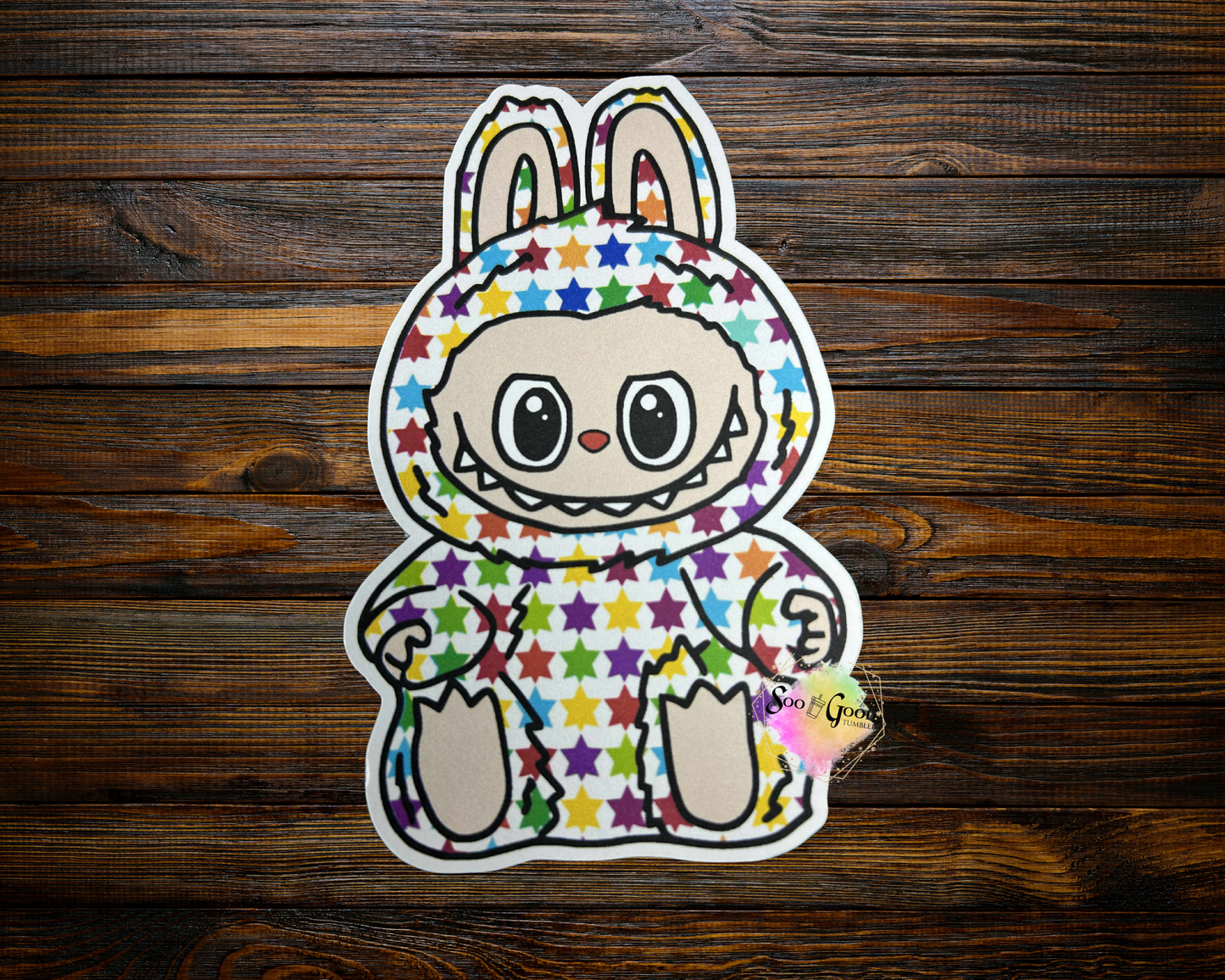 Sitting Labubu Cardstock Car Freshie (Style 8)