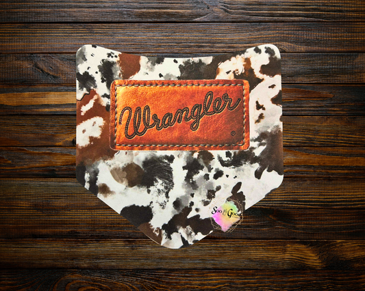 Animal Print Wrangler Pocket Cardstock Car Freshie (Style 7)
