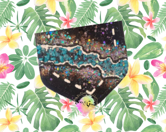 Jean Pocket Blinged Car Freshie