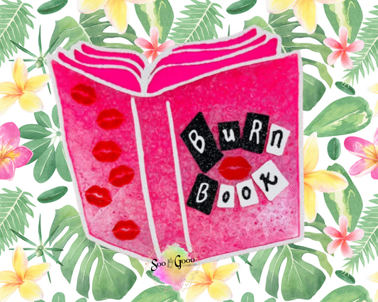 Burn Book Blinged Car Freshie