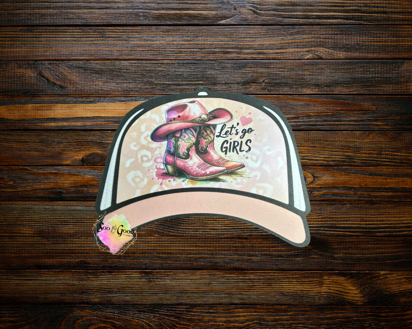 Hat Cardstock Car Freshie (Style 3)