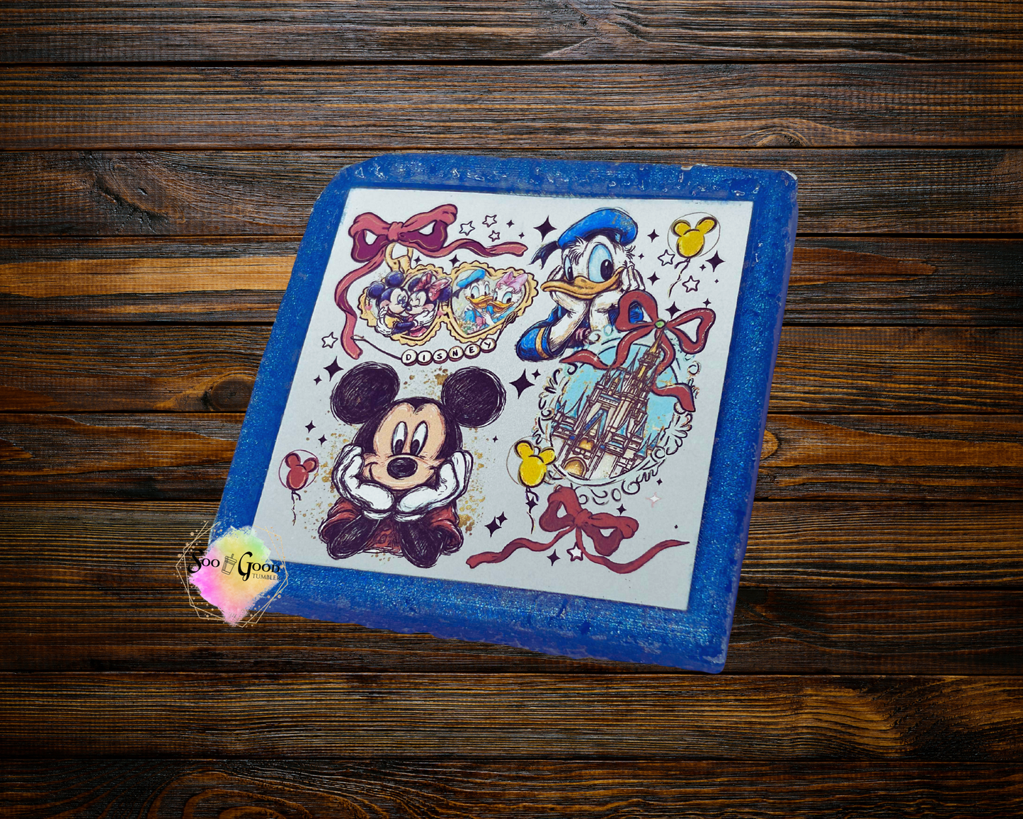 MI CK EY Polaroids Cardstock Car Freshie