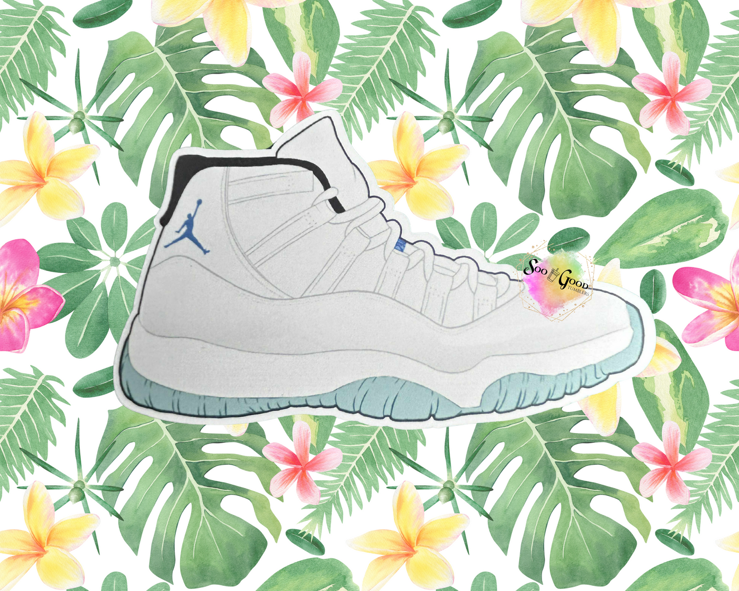 Nike Air Jordan (Style 9) Cardstock Car Freshie