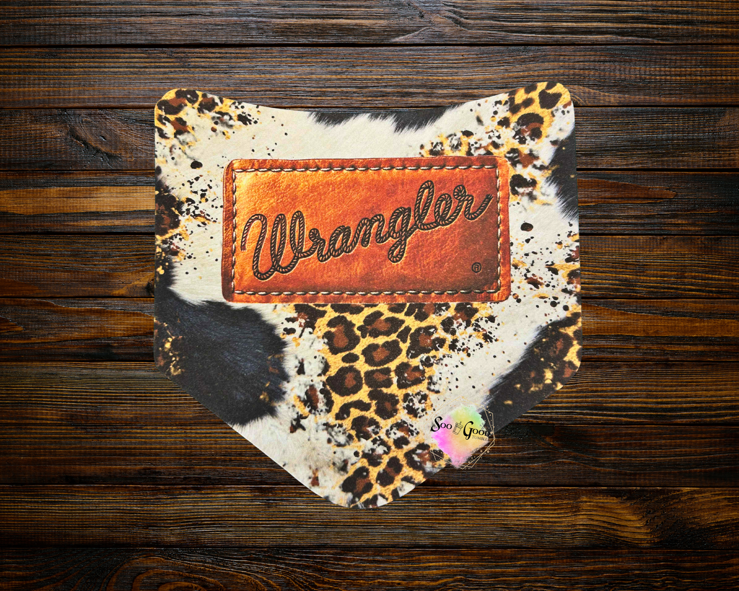 Animal Print Wrangler Pocket Cardstock Car Freshie (Style 8)