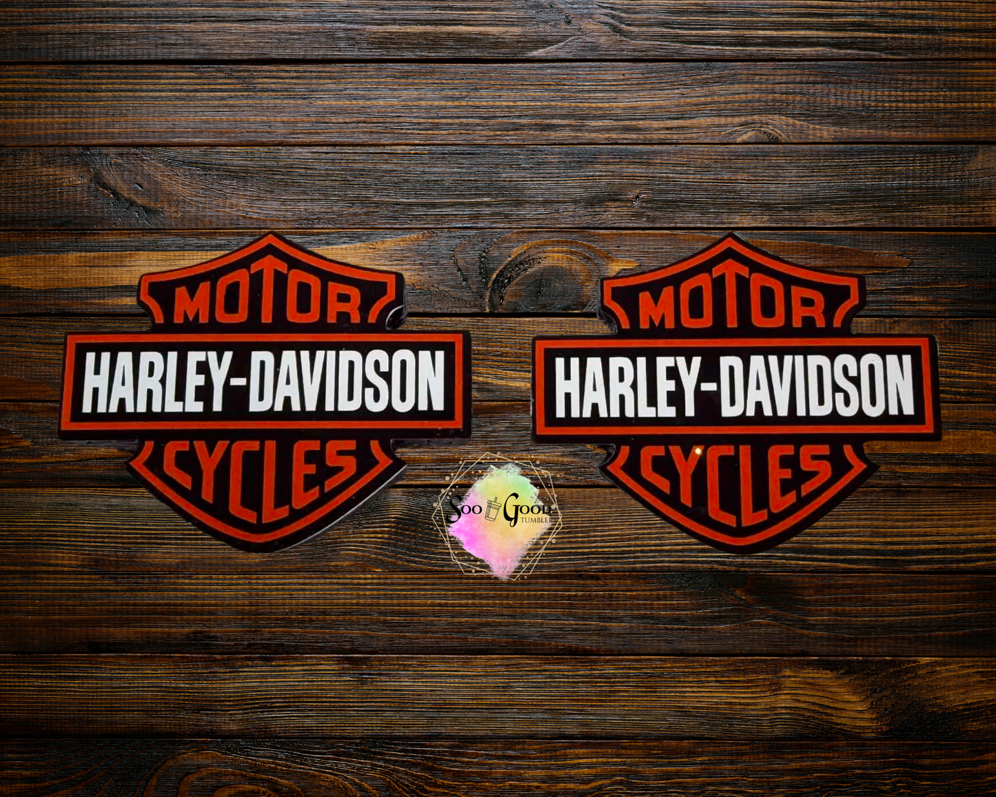 Harley Davidson Cardstock Car Vents Freshie (Style 4)