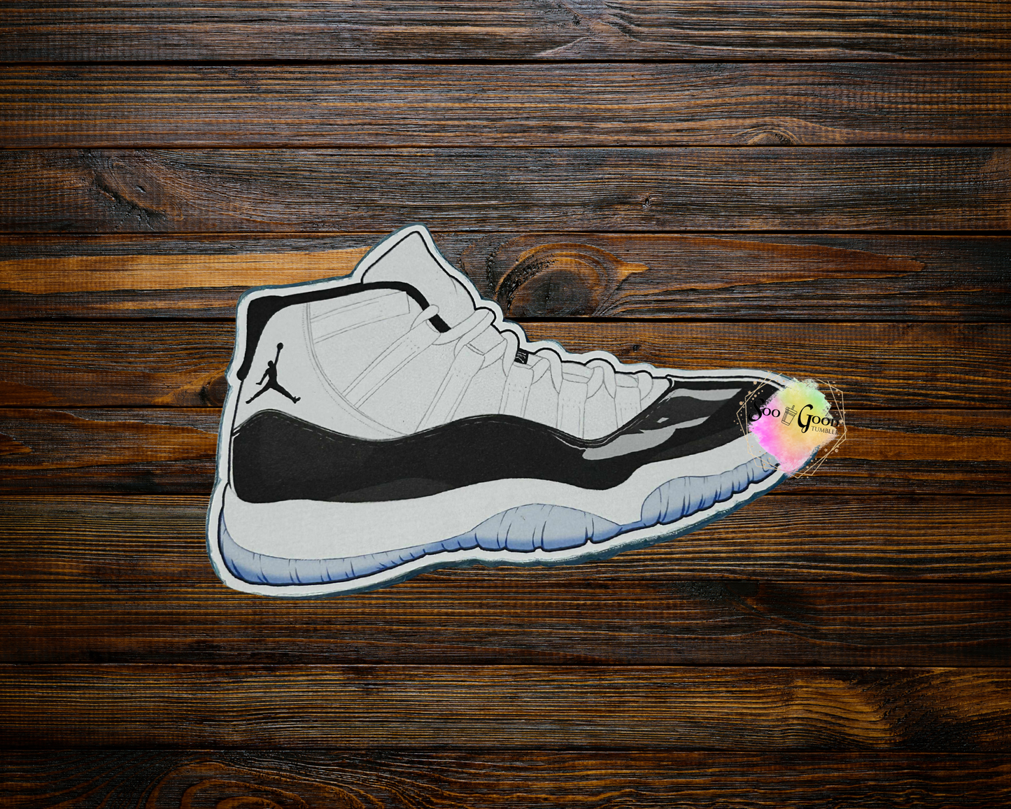 Nike Air Jordan Shoe Cardstock Car Freshie (Style 1)