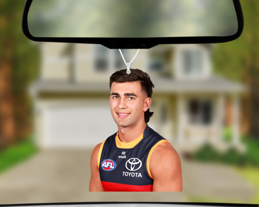 Team Photo - Joshua Rachele Car Air Freshener