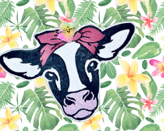 Cow Blinged Car Freshie
