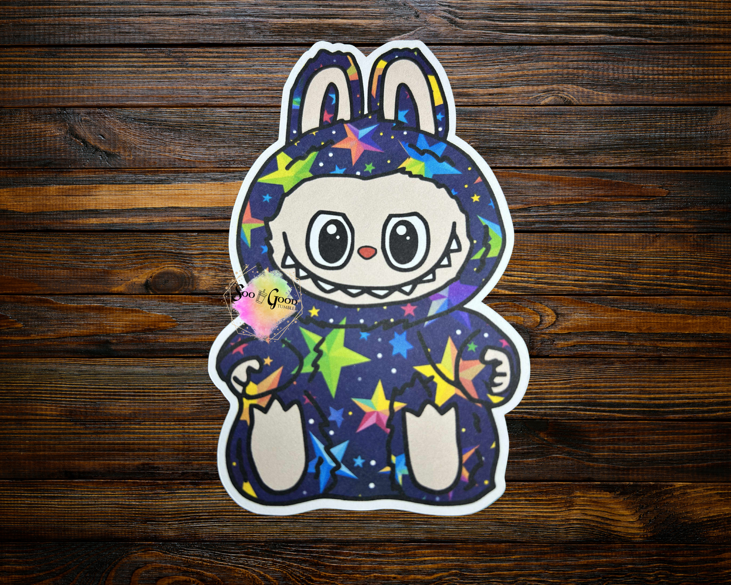 Sitting Labubu Cardstock Car Freshie (Style 10)