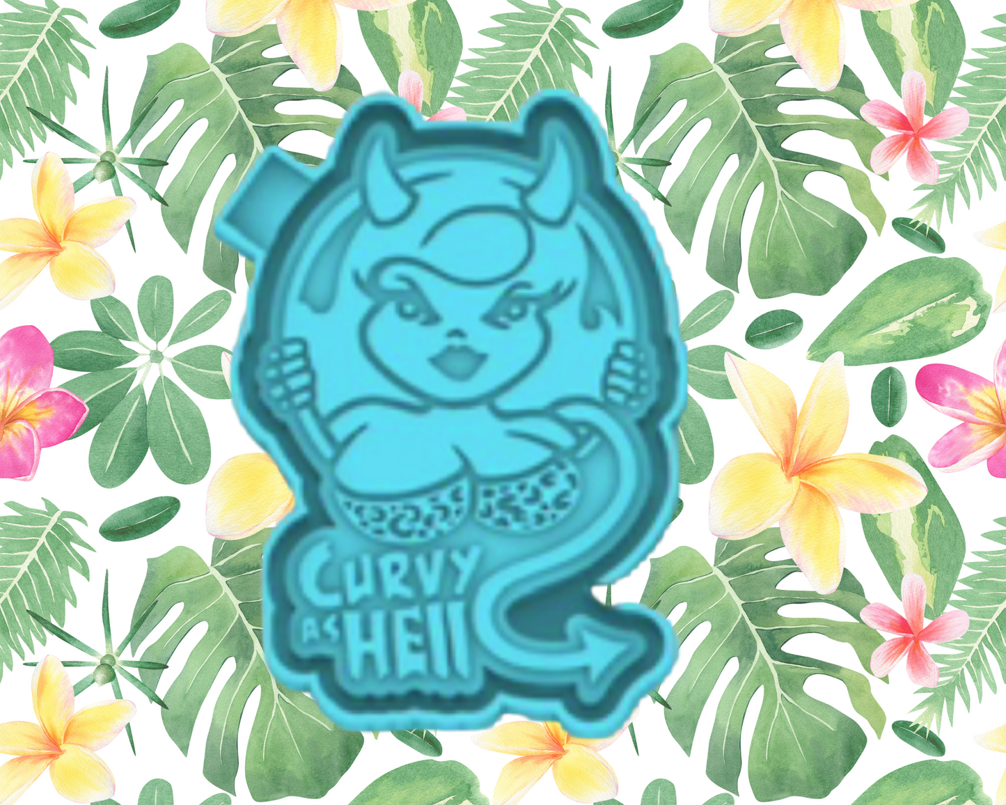 Curvy As Hell Blinged Car Freshie