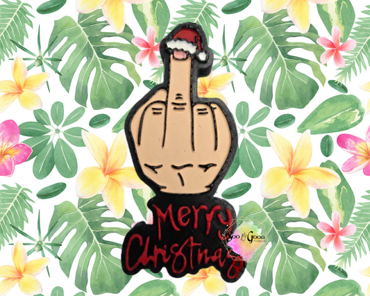 Merry Christmas - Up Yours Blinged Car Freshie