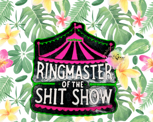Ringmaster of The Sh!t Show Blinged Car Freshie