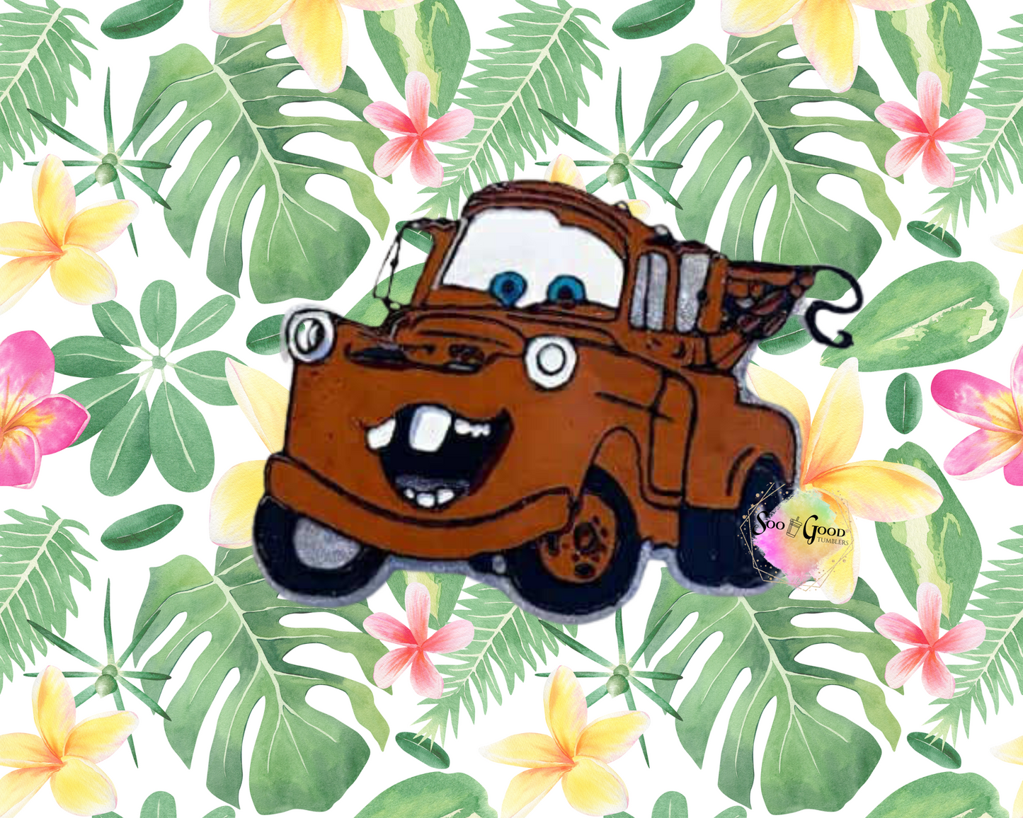 Tow Mater Blinged Car Freshie