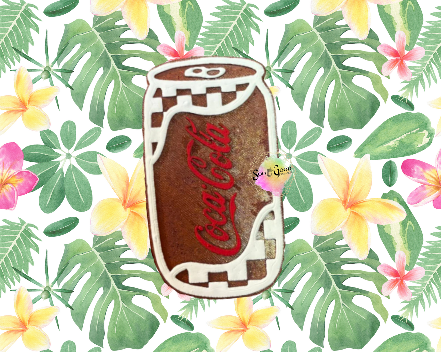 Groovy Coke Blinged Car Freshie