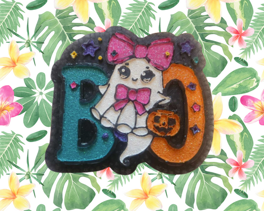 Boo Blinged Car Freshie