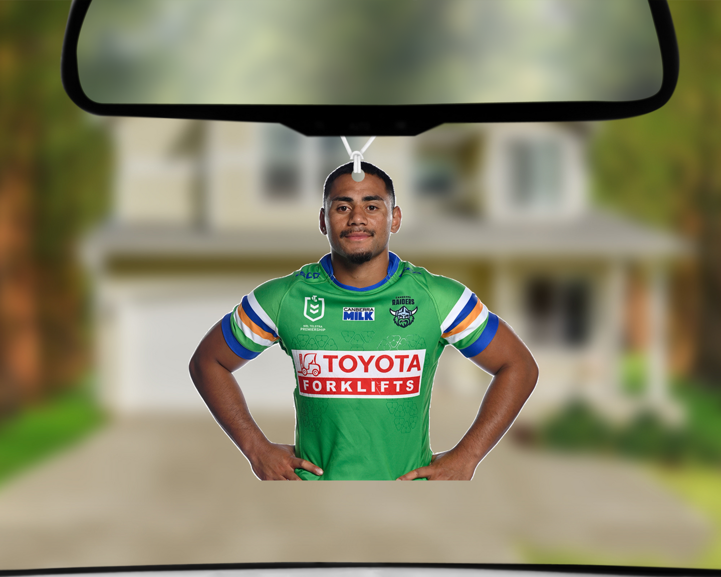 Team Photo - Michael Asomua Car Air Freshener