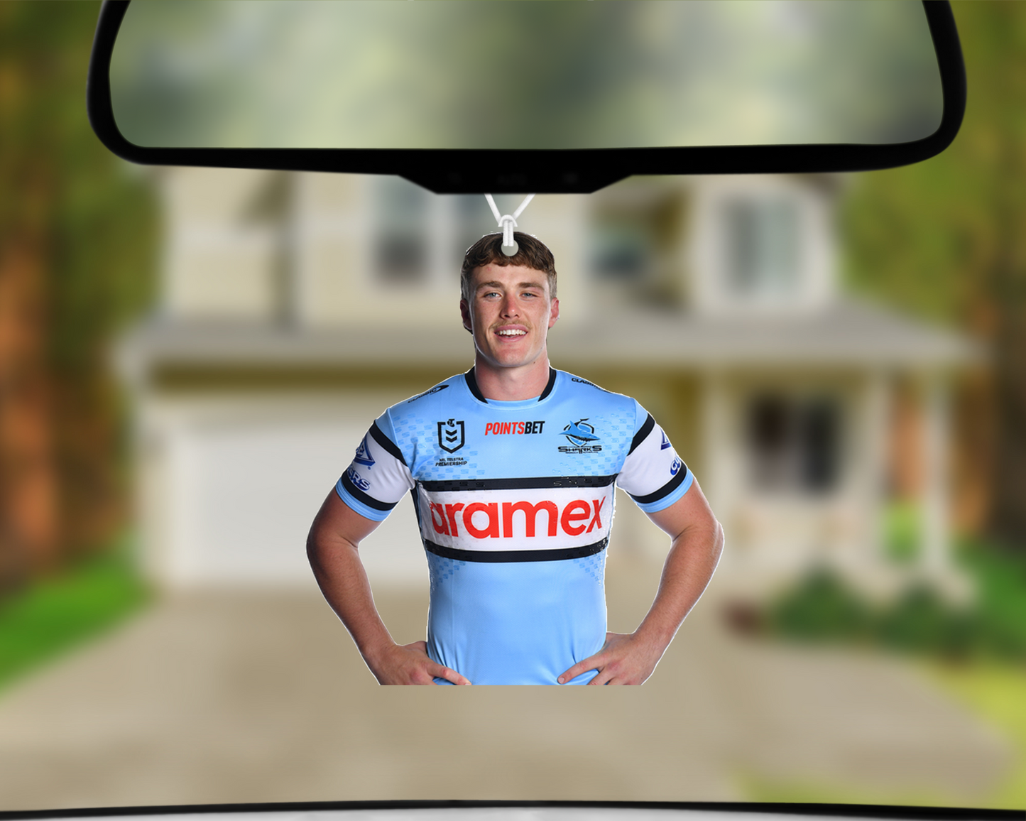 Team Photo - Jesse Colquhoun Car Air Freshener