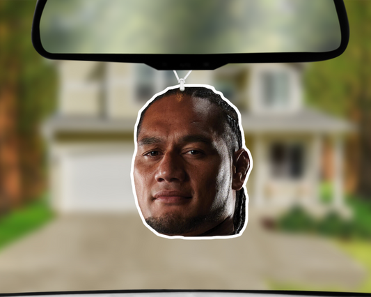 Big Head - Martin Taupau Car Air Freshener