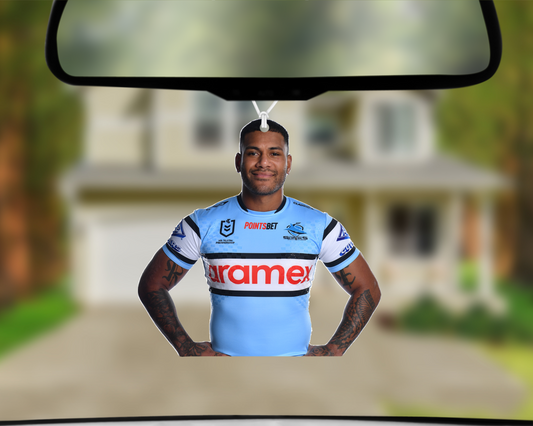 Team Photo - Sione Katoa Car Air Freshener