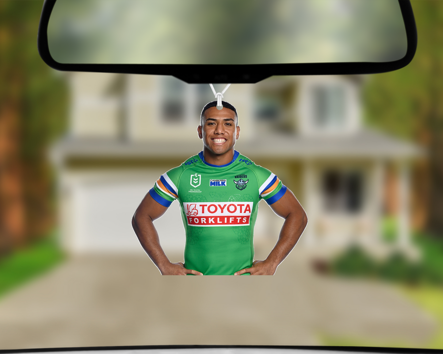 Team Photo - Albert Hopoate Car Air Freshener