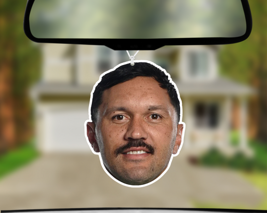 Big Head - Jordan Rapana Car Air Freshener