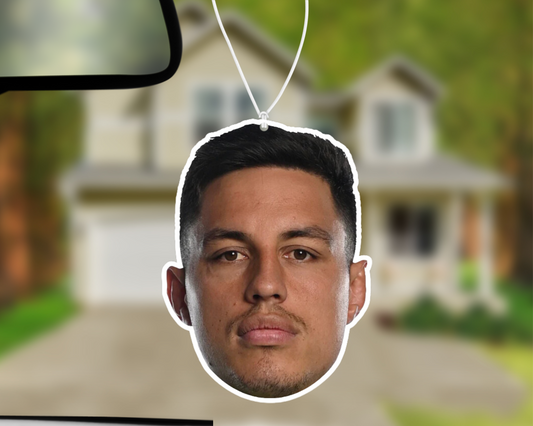 Big Head - Joseph Tapine Car Air Freshener